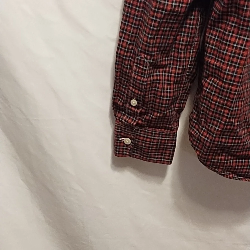 Polo by Ralph Lauren Red Checkered Kids Button Down Shirt